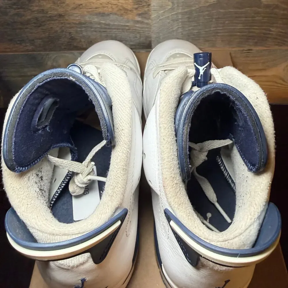 Men's Nike Air Jordan 6 Retro Midnight Navy Sneakers